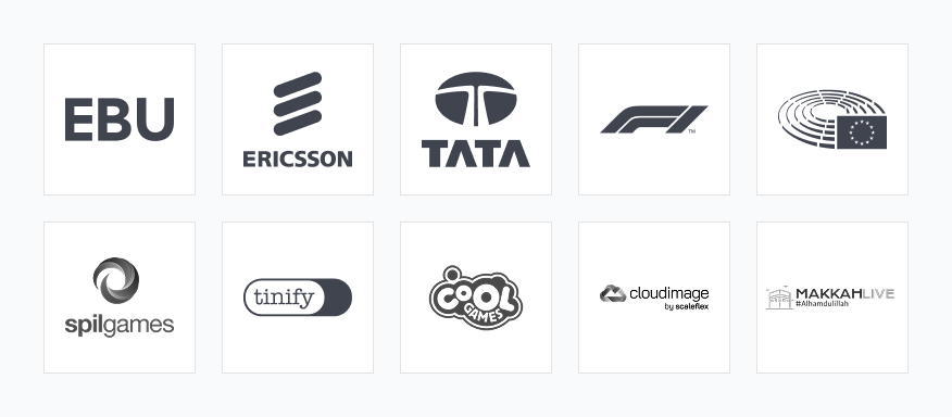 Trusted by Formula 1, Ericsson, TATA, EBU